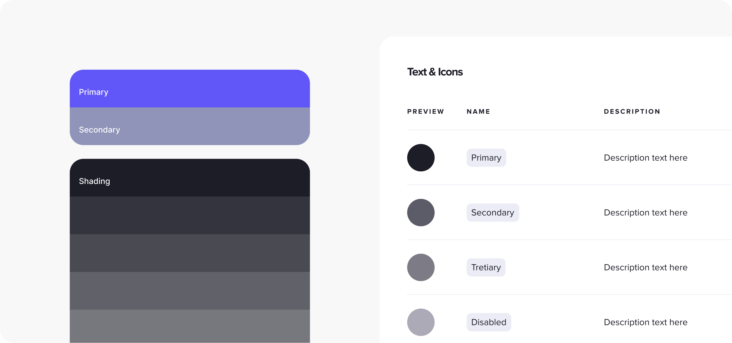 HelloRep design system tokens and components