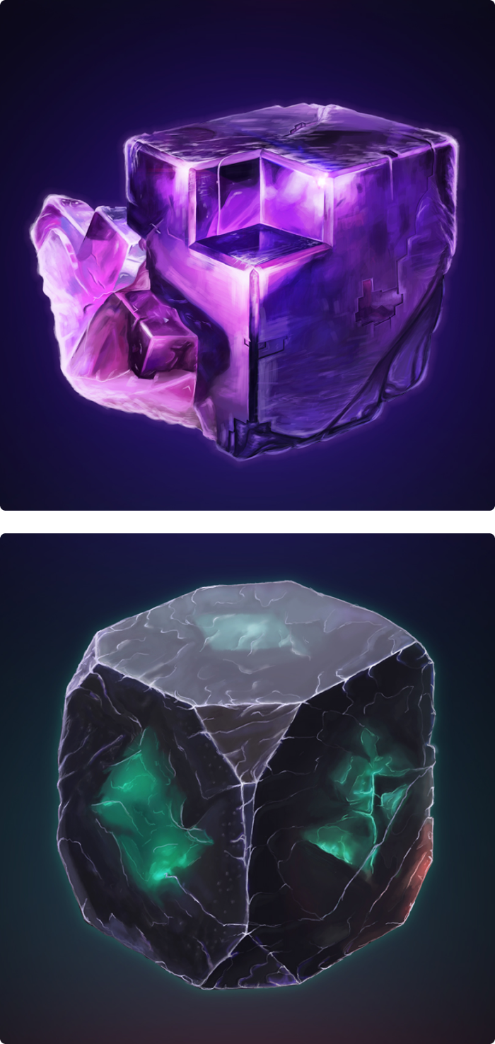 Space Stones symbol layer details