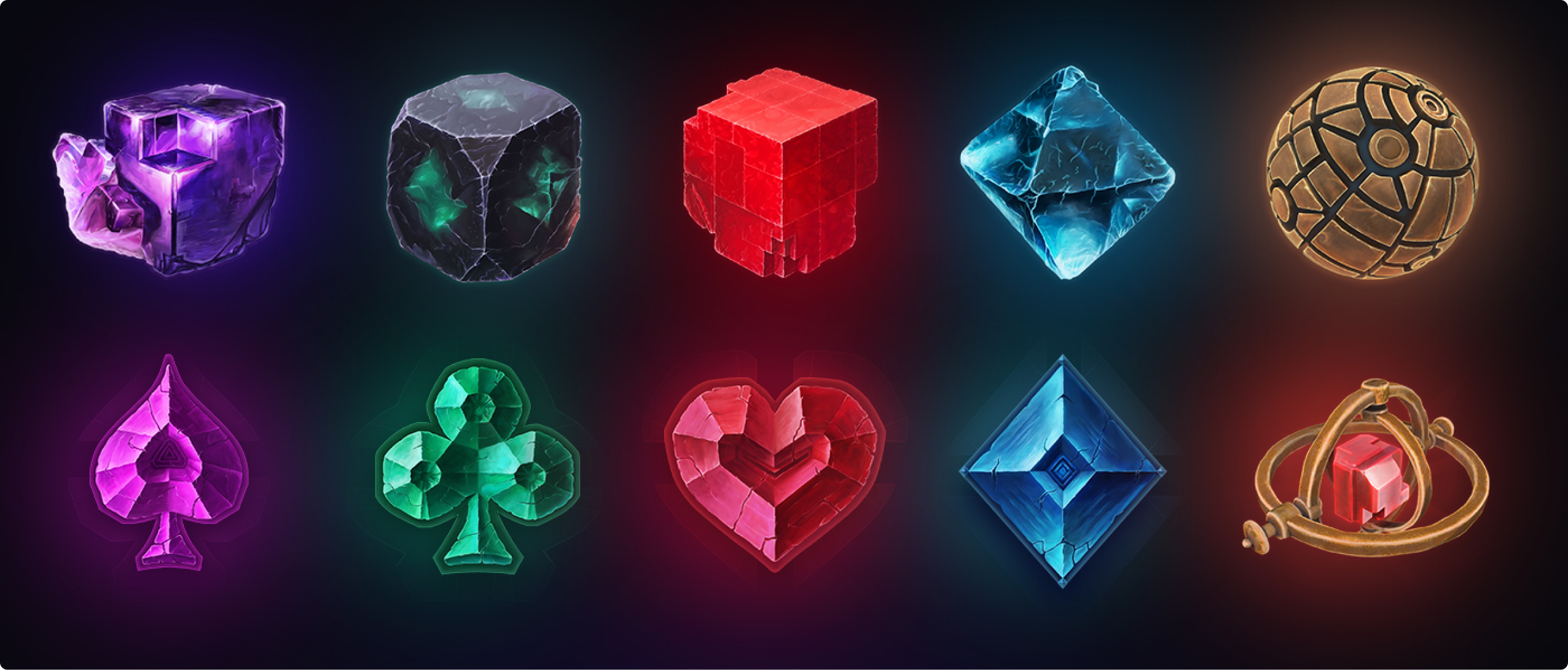 Space Stones symbol hierarchy tiers
