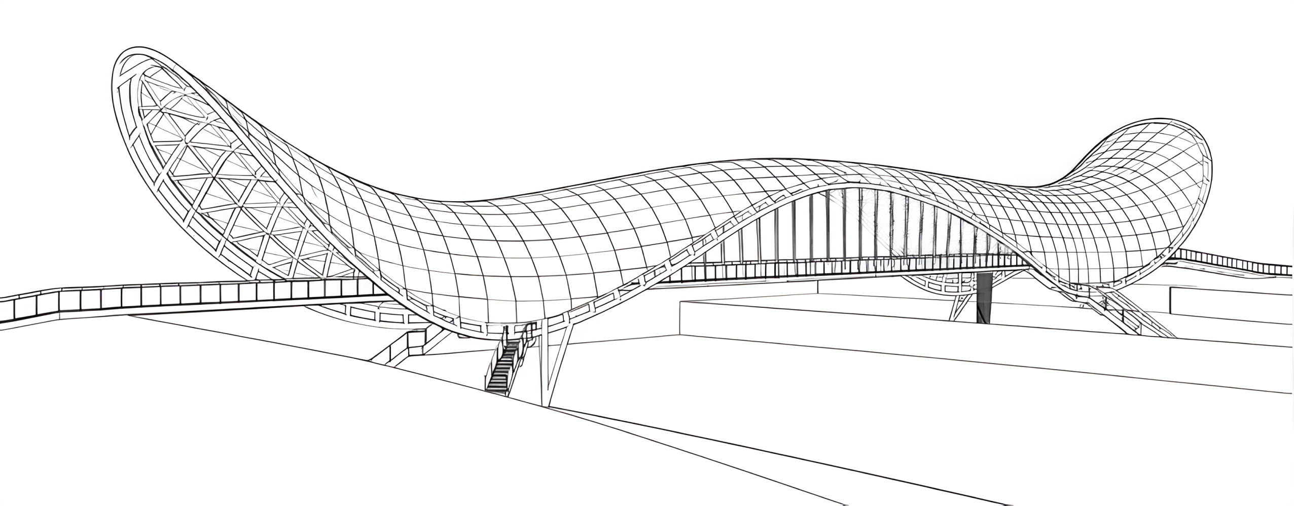 Bridge of Peace parametric reconstruction