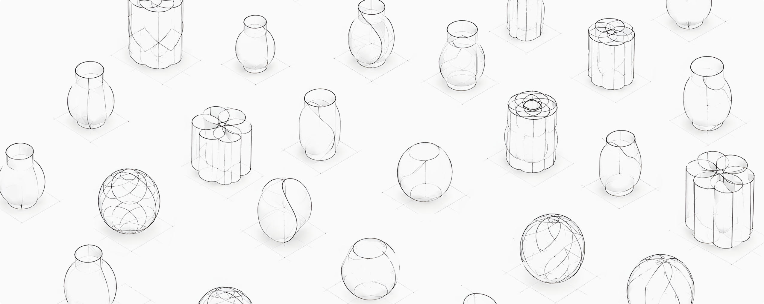 Spatial and parametric explorations hero